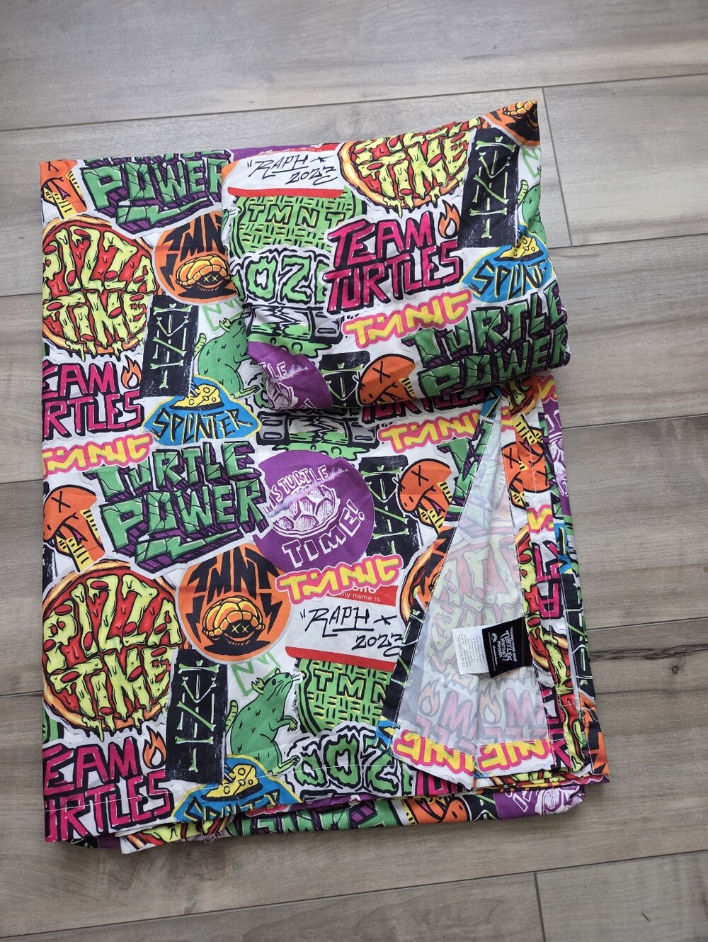 Teenage Mutant Ninja Turtles Multicolor Graphic Sheets